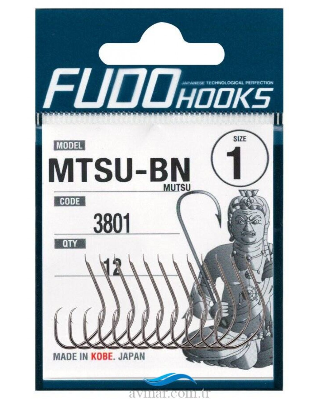 3801 Mutsu, No:1/0, Black Nıkel, 11P